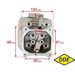 Головка цилиндра DDE двигателя T575 (75490030000)