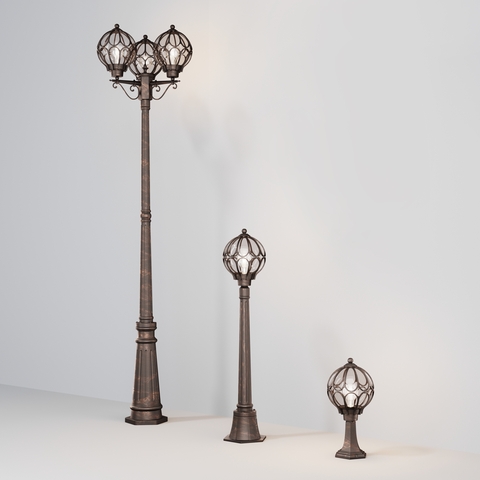 Ландшафтный светильник Maytoni Via O024FL-01G