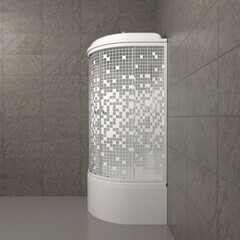 Душевая Кабина Triton Мозаика 90*90 Б (ДН4)