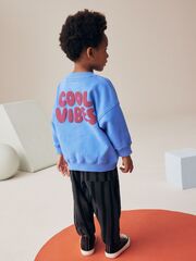 Толстовка и спортивные брюки в комплекте для мальчика Next B02-556, Синий, Темно-серый