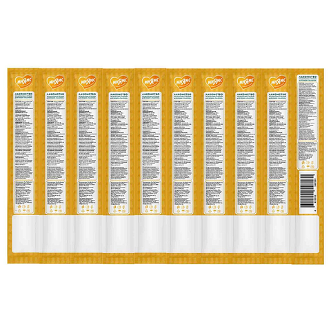 Лакомство Мнямс лакомые палочки для кошек из цыпленка и печени 10х5 г