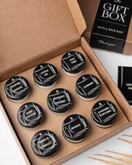 Подарочный набор ароматических свечей