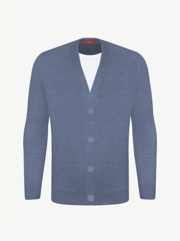 Кардиган с пуговицами из кашемира