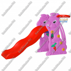 Маленькая детская горка "БЕЛОЧКА" TG006-01