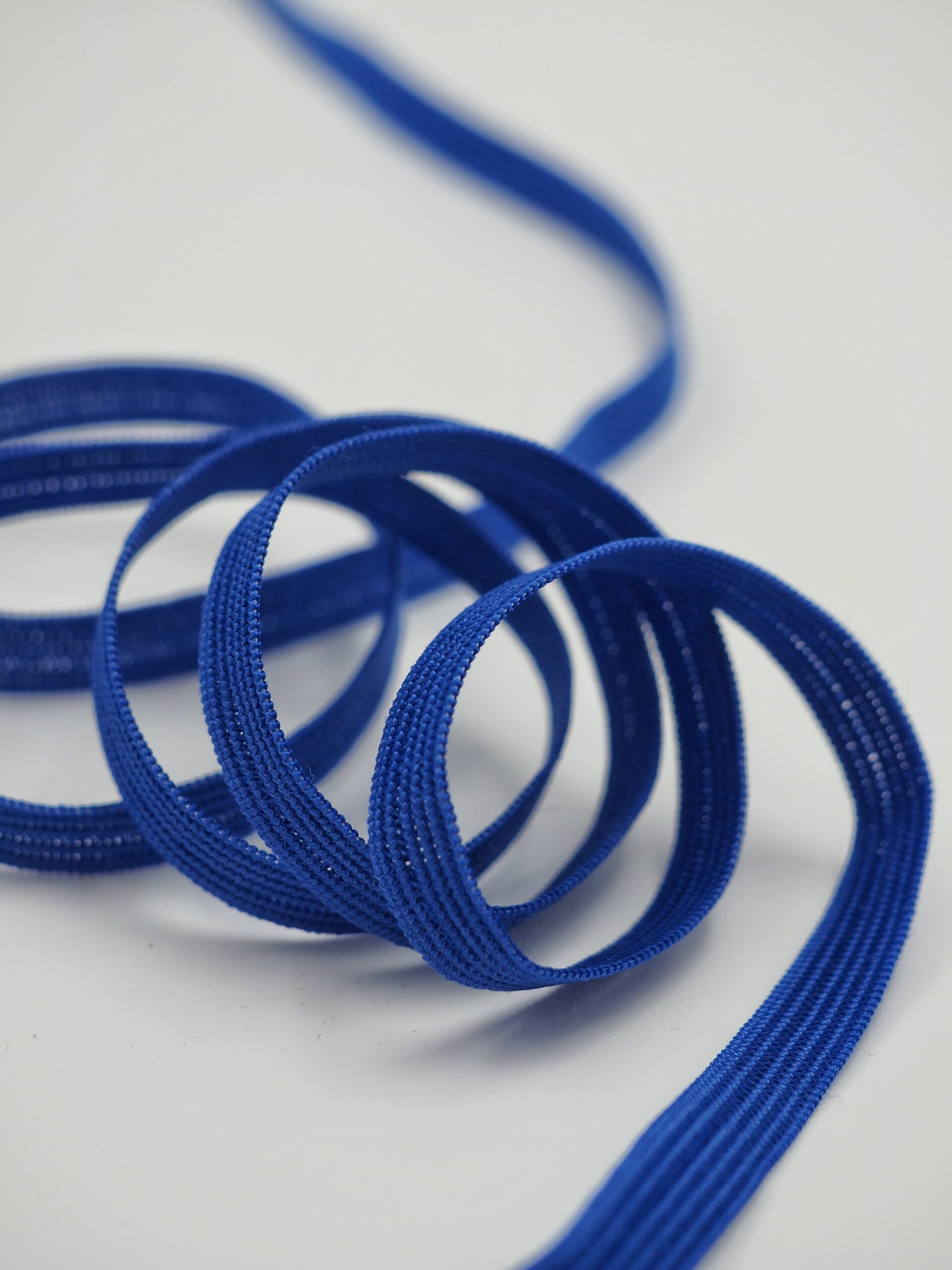 Резинка узкая бельевая ультрамарин ширина 6 мм