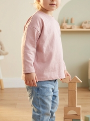 Лонгслив Розовая пудра