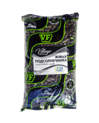 VF Жмых подсолнечника гранулированный ( рыболовный) 1кг/10шт/уп