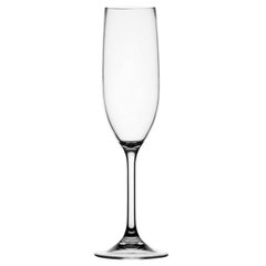 NON SLIP CHAMPAGNE FLUTE, CLEAR