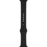 Силиконовый ремешок Sport Band 38 мм / 40 мм / 41 мм для Apple Watch (Черный)