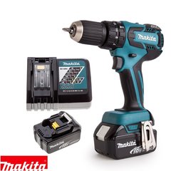 Аккумуляторная ударная дрель-шуруповёрт Makita DHP459RFE