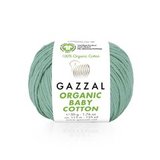 Пряжа Gazzal Organic Baby Cotton 422 лазурь