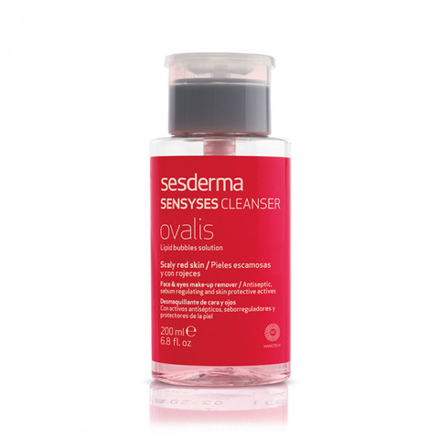 SESDERMA Sensyses Ovalis Липосомальный лосьон для снятия макияжа для кожи, склонной к покраснению и шелушению
