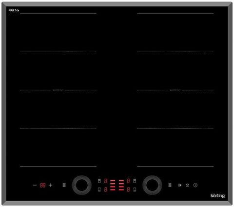 Korting HIB 68700 B Quadro Индукционная варочная панель Стеклокерамика