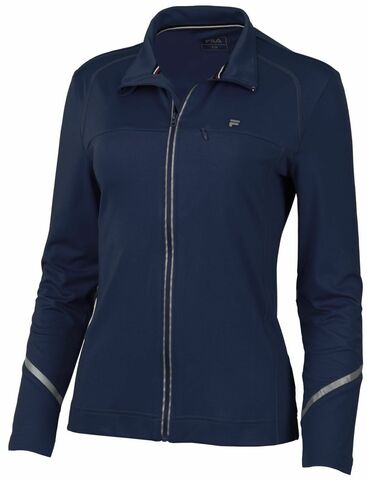 Женская теннисная куртка Fila Jacket Anna W - peacoat blue
