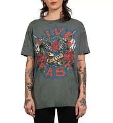 Футболка Affliction LOVE GUN