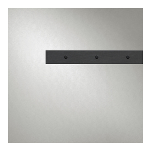 Gessi BINARIO Модуль 200х200 мм., распыление, установка Shift-Fix, цвет Mirror Steel 61106#238