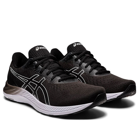 Кроссовки Asics Gel Excite 8 Black-White мужские Распродажа