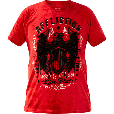 Affliction | Футболка мужская Code Of Honor Red A25346 перед