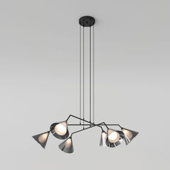 Подвесная люстра Eurosvet Enigma 70161/6 черный