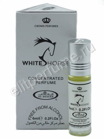 White Horse 6 мл арабские мужские масляные духи от Аль Рехаб Al Rehab