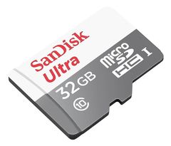 Карта памяти Sandisk Ultra MicroSDHC 32GB cl.10 до 100MB/s