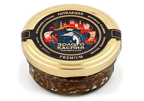 Икра чёрная осетровая "Астрахань Премиум", 50г