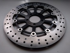 Диск тормозной передний на Kawasaki ZX7R NINJA, ZRX R / ZRX S / ZRX, черный