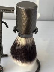 Бритвенный набор станок, помазок, подставка