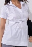 Блузка для беременных 01431 белый