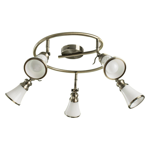 Спот Arte Lamp Vento A9231PL-5AB