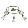 Спот Arte Lamp Vento A9231PL-5AB