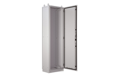 Шкаф электротехнический напольный Elbox EME, IP55, 2000х600х600 мм (ВхШхГ), дверь: металл, цвет: серый