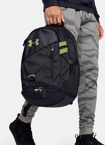 Картинка рюкзак городской Under Armour hustle 4.0 backpack черный - 3