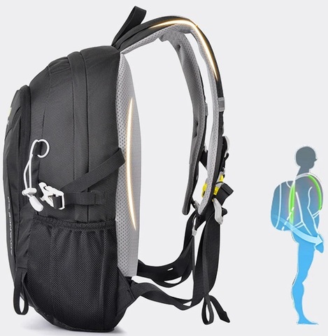 Картинка рюкзак городской Nevo Rhino 5165-NW Grey - 13