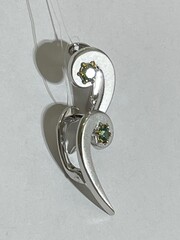Плата С (серьги из серебра)