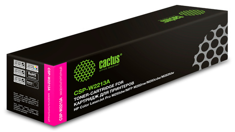 Картридж лазерный Cactus CSP-W2213A 207A пурпурный (1250стр.) для HP M255, MFP M282, M283