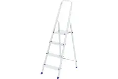 Стремянка, 4 ступени, алюминиевая, Россия, Сибртех, 97714