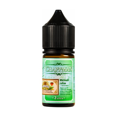 Жидкость Chappman Salt 2% ULTRA 30 ml - Мятный Табак