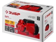 ЗУБР 400 Вт , поверхностный вихревой насос, корпус из чугуна (НС-М1-400-Ч)