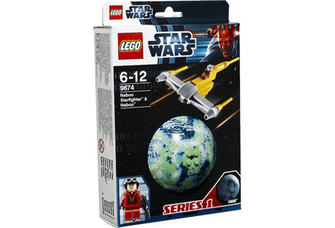Lego Звездные войны Истребитель Набу и планета Набу (9674)