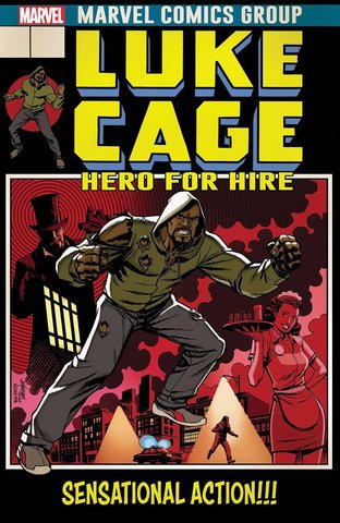 Luke Cage #166 Lenticular Cover