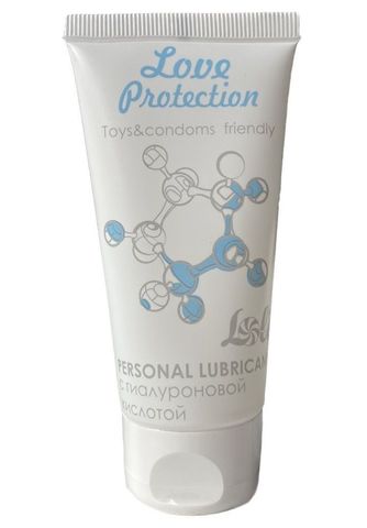 Увлажняющий лубрикант на водной основе Love Protection - 50 мл. - Lola Games Love Protection 1830-01lola