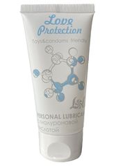 Увлажняющий лубрикант на водной основе Love Protection - 50 мл.