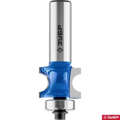 ЗУБР 22.2 x 25.4 мм, радиус 4.8 мм, фреза полустержневая с подшипником, Профессионал (28722-22.2)