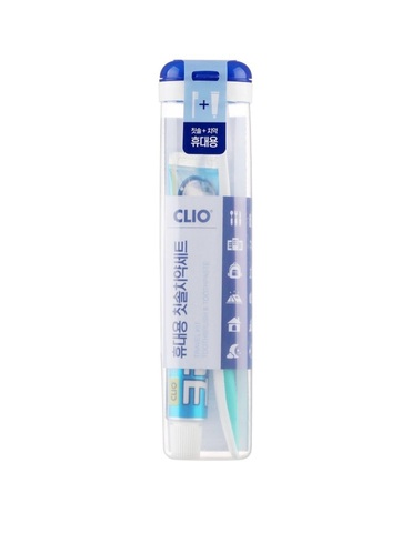Clio Набор дорожный Toothbrush+Toothpaste