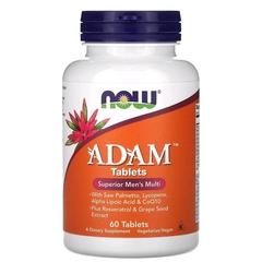 Now foods, ADAM, улучшенные мульти витамины для мужчин , 60 таблеток