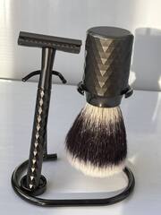 Бритвенный набор станок, помазок, подставка
