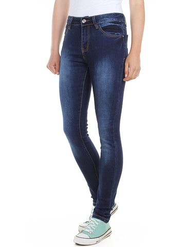 1392 джинсы женские, темно-синие