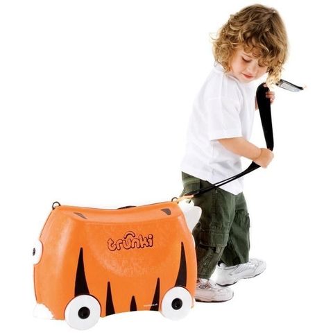 Детский чемодан на колесиках Trunki Tipu the Tiger напрокат