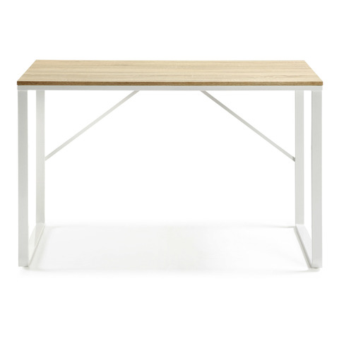 Письменный стол Lisbet 120x60 металл белый